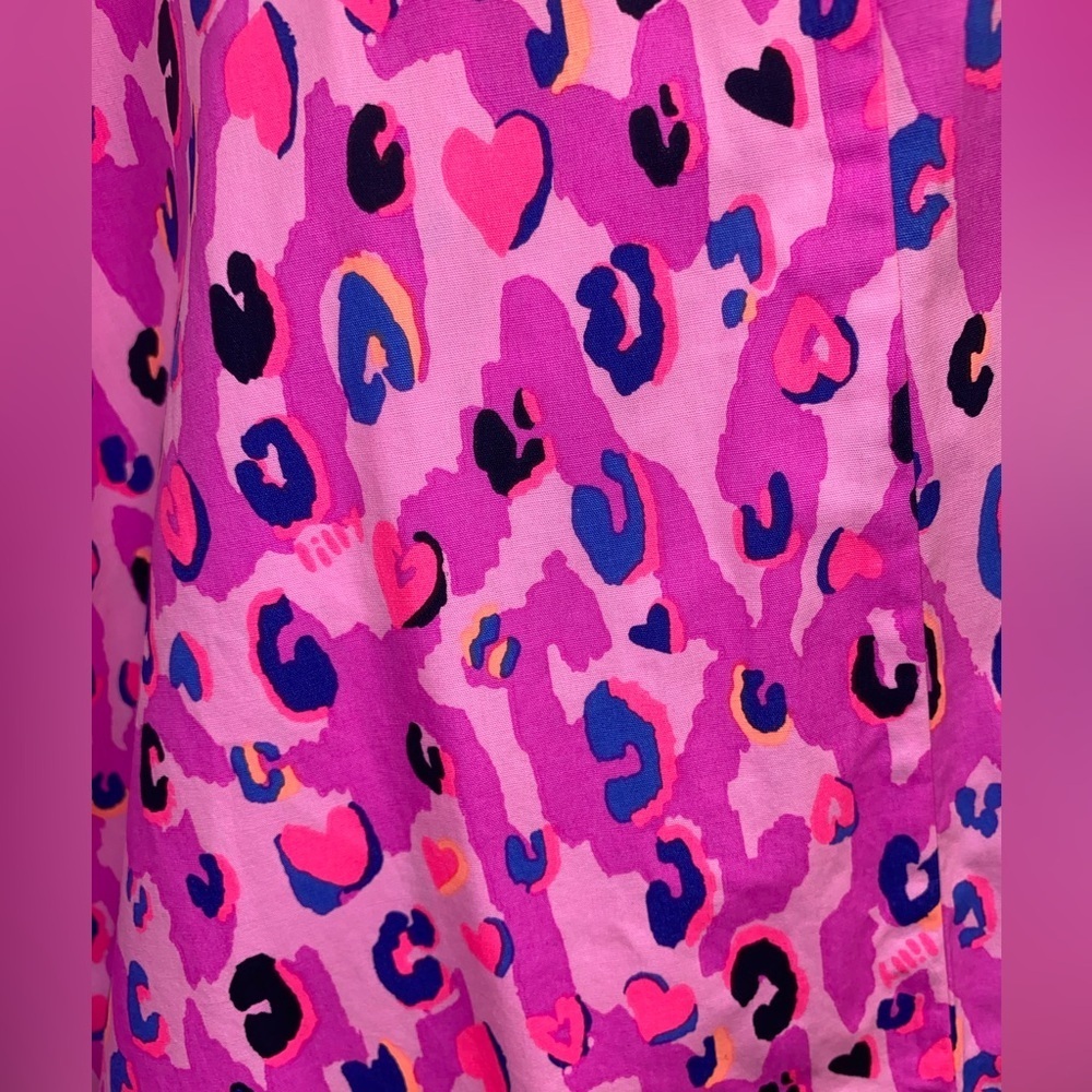 L-1 Lilly Pulitzer Juney Elbow Length Sleeve Midi Wrap Dress - Picture 4 of 15
